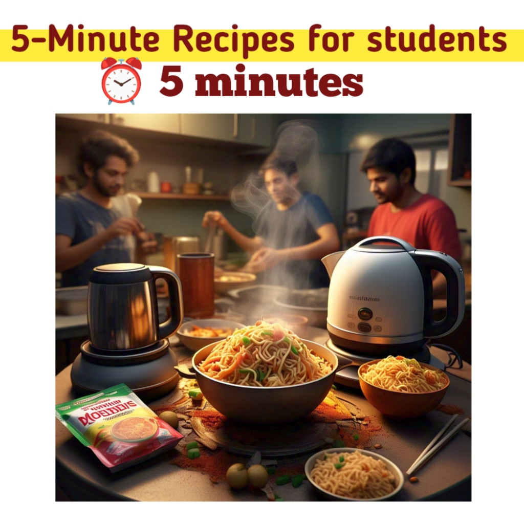 5 minute Recipe Budget Indian meals for hostel students"