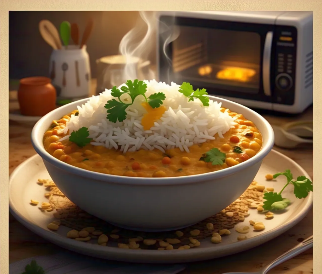 5-Minute Indian Lunch Recipes Dal Rise